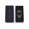 DANIEL WELLINGTON Unisex Watch DW00100765 42mm Rose Gold Stainless Steel Case Black Leather Strap Quartz