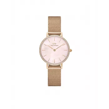 DANIEL WELLINGTON Women's Watch DW00100663 28mm Rose Gold Stainless Steel Mesh