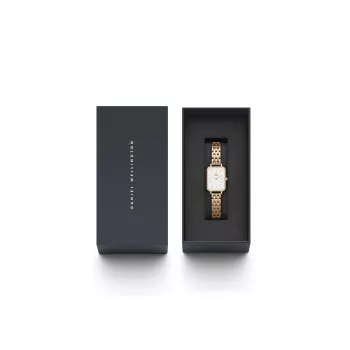 DANIEL WELLINGTON Women's Watch DW00100672 20mm Rose Gold Stainless Steel Mesh