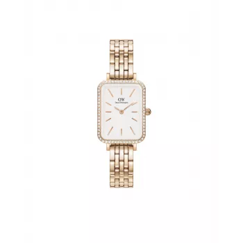 DANIEL WELLINGTON Women's Watch DW00100672 20mm Rose Gold Stainless Steel Mesh