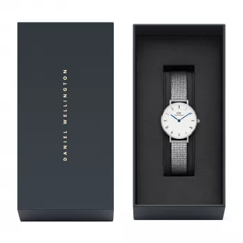DANIEL WELLINGTON Women's Watch DW00100684 28mm Silver Stainless Steel Mesh