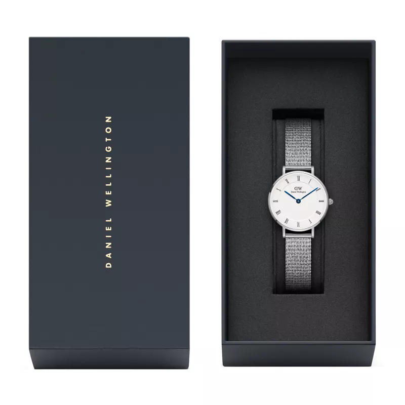 DANIEL WELLINGTON Women's Watch DW00100684 28mm Silver Stainless Steel Mesh
