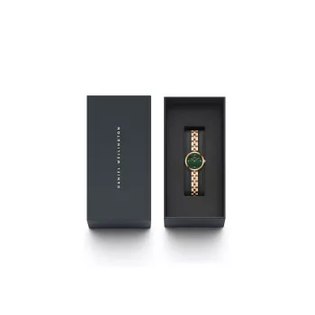 DANIEL WELLINGTON Women's Watch DW00100721 (22mm) - Rose Gold Stainless Steel Mesh
