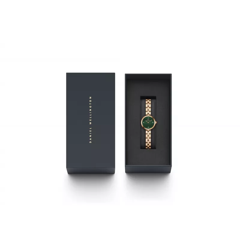 DANIEL WELLINGTON Women's Watch DW00100721 (22mm) - Rose Gold Stainless Steel Mesh