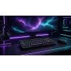 Dark Project ALU81A Terra Nova G3MS Moonstone Switch Mechanical Keyboard, US ANSI, Black