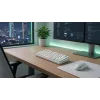 Dark Project ALU81A Terra Nova White Mechanical Keyboard, G3MS Moonstone Switch, US ANSI