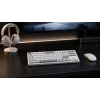 DARK PROJECT ALU87A Daylight Mechanical Keyboard, G3MS Zircon Switch, Russian Layout, Aluminum, RGB, Hot-Swappable, TKL
