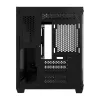 Darkflash C285MP Mid-Tower PC Case, Tempered Glass Side Panel, ATX, Black