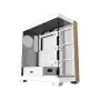 Darkflash DS900W White Mid-Tower Computer Case, ATX, Tempered Glass, No Fans