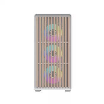 Darkflash DS900WD ATX Mid-Tower Computer Case (White) with 4 ARGB Fans and Tempered Glass Side Panel