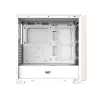 Darkflash DS900WS ATX Mid-Tower Computer Case, White, Tempered Glass, No Fans