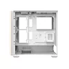 Darkflash DS900WS ATX Mid-Tower Computer Case, White, Tempered Glass, No Fans