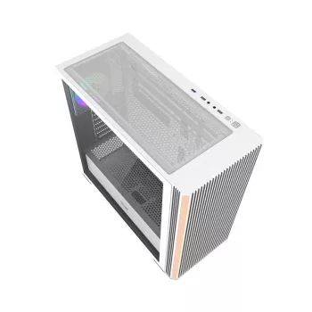 DARKFLASH DS900WS Mid Tower White Case with 4 ARGB Fans
