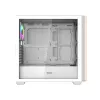 DARKFLASH DS900WS Mid Tower White Case with 4 ARGB Fans