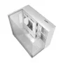 DARKFLASH TH285M White Mid-Tower Computer Case with Tempered Glass
