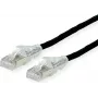 Dätwyler Cat.6 U/UTP LS0H Patch Cable, RJ45 AMP v2, Black, 20 m