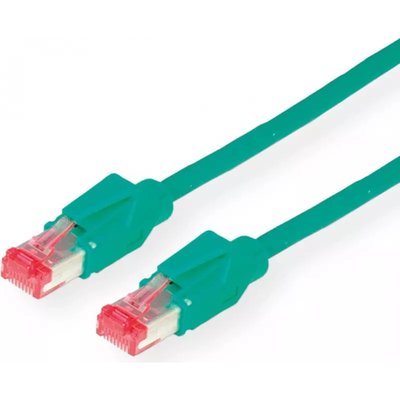 Dätwyler Cat6 S/FTP LSZH Patch Cable RJ45 3m Green 21.05.0033