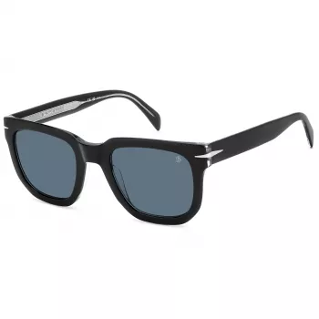 DAVID BECKHAM DB-7118-S-7C5 Men's Rectangular Acetate Sunglasses Havana Brown 52mm