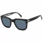 DAVID BECKHAM DB-7118-S-7C5 Men's Rectangular Acetate Sunglasses Havana Brown 52mm