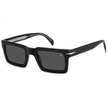 DAVID BECKHAM DB-7126-S-807 Sunglasses for Men - Black Frame Grey Lens 51mm