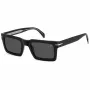 DAVID BECKHAM DB-7126-S-807 Sunglasses for Men - Black Frame Grey Lens 51mm