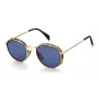 DAVID BECKHAM DB1033S2IKE9K Men's Sunglasses Havana Acetate Green Polyamide 49mm