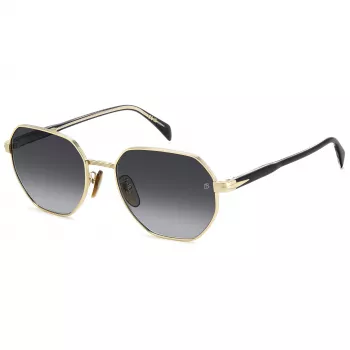 DAVID BECKHAM DB1162FSRHL Men's Square Acetate Sunglasses Havana Green 56/19/145
