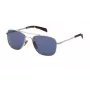 DAVID BECKHAM DB7019S6LBF5K Men's Havana Square Polarized Sunglasses