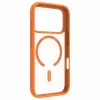 DBRAMANTE 1928 Grenen Rear Cover for Mobile Phone - MagSafe Compatible - Recycled Plastic - Orange - for Apple