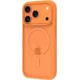 DBRAMANTE 1928 Grenen Rear Cover for Mobile Phone - MagSafe Compatible - Recycled Plastic - Orange - for Apple
