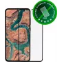 DBRAMANTE1928 Eco-Shield Case for Samsung Galaxy A35 5G - Transparent with Black Edge ES35CL006138