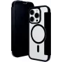 dbramante1928 Helsinki MagSafe Folio Case for iPhone 15 Pro, Black Leather with 3 Card Slots HE61CLBL1882