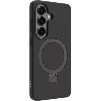 dbramante1928 Iceland Ultra Back Cover for Mobile Phone with Magnetic Kickstand, D3O, Plastic, Black, for Samsung Galaxy S26