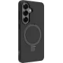 dbramante1928 Iceland Ultra Back Cover for Mobile Phone with Magnetic Kickstand, D3O, Plastic, Black, for Samsung Galaxy S26
