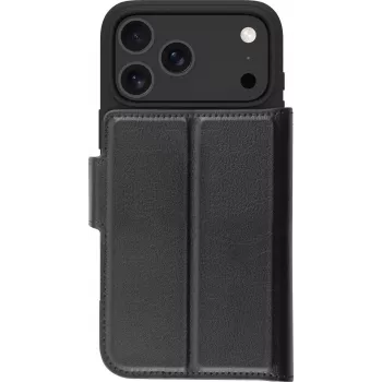 dbramante1928 Oslo Pro Flip Case for Apple iPhone 17 Pro Max, Polyurethane, Plastic, Black