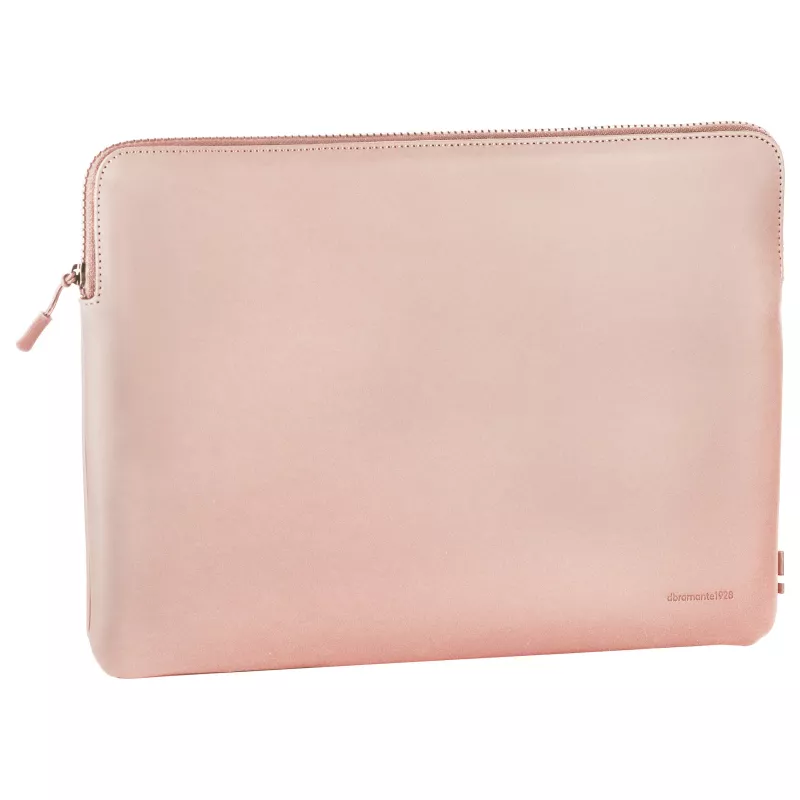dbramante1928 Oxford ICON 15 inch Notebook Sleeve, Full-Grain Leather, Rose Sand