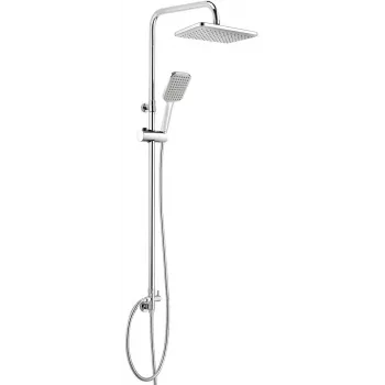 DEANTE 1-Function Chrome Shower Head 80mm Rain Spray Handheld ABS
