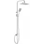 DEANTE 1-Function Chrome Shower Head 80mm Rain Spray Handheld ABS