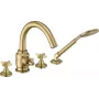 DEANTE 4-Hole Bathtub Mixer with Shower Set Chrome