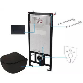 DEANTE 6-in-1 Concealed Toilet Set