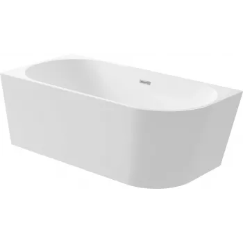 DEANTE Acrylic Corner/Freestanding Left Bathtub - 140 cm