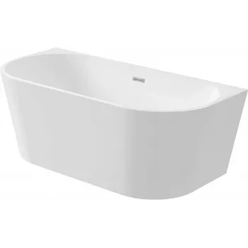 DEANTE Acrylic Freestanding Bathtub 160 cm Gloss White