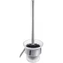 DEANTE ADI 0711 Wall-Hung Toilet Brush Set, Stainless Steel, Silver, Leman Series