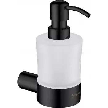 DEANTE ADR_N421 Wall-Mounted Manual Soap Dispenser 500 ml White ABS with Key Lock