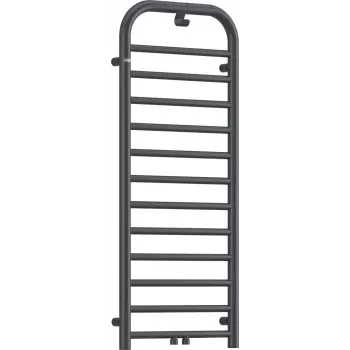 DEANTE AGI_DG41 Bathroom Radiator - Height 121 cm, White (RAL 9003), 667W, Ladder/Towel Rail
