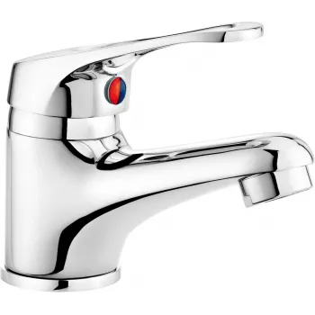DEANTE Arnika Basin Mixer with Automatic Stopper, Matte Black