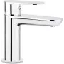 DEANTE Arnika Basin Mixer with Temperature Limitation, Matte Black, 1-Hole, Deck-Mounted
