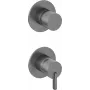 DEANTE Arnika Concealed Shower Mixer with Diverter - Black Matte