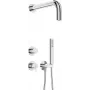 DEANTE Arnika Concealed Shower Set with Hand Shower, Matte Black