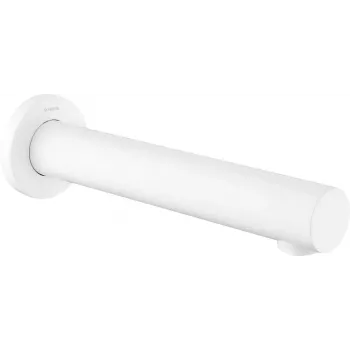 DEANTE Arnika Nero Bath Spout - 200 mm Wall-Mounted Single-Lever Bath Mixer Tap, Matte Black